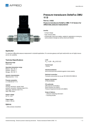 AFRISO_PRESSURE-TRANSDUCERS-DELTAFOX-DMU-11-D-PRESSURE-TRANSDUCERS-DELTAFOX-DMU-11-D-VE_31832_ENG_GBR.PDF