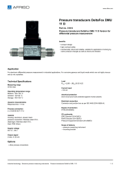 AFRISO_PRESSURE-TRANSDUCERS-DELTAFOX-DMU-11-D-PRESSURE-TRANSDUCERS-DELTAFOX-DMU-11-D-VE_31813_ENG_GBR.PDF