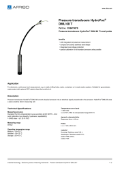 AFRISO_PRESSURE-TRANSDUCERS-HYDROFOX--DMU-08-T-PRESSURE-TRANSDUCERS-HYDROFOX--DMU-08-T-_31566T0070_ENG_GBR.PDF