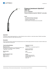 AFRISO_PRESSURE-TRANSDUCERS-HYDROFOX--DMU-08-T-PRESSURE-TRANSDUCERS-HYDROFOX--DMU-08-T-_31563T0070_ENG_GBR.PDF