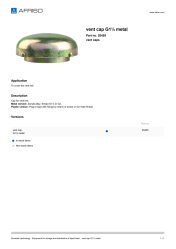 AFRISO_VENT-CAP-G1--METAL-VENT-CAPS_20455_ENG_GBR.PDF