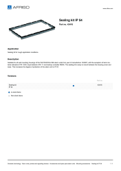 AFRISO_SEALING-KIT-IP-54_43416_ENG_GBR.PDF
