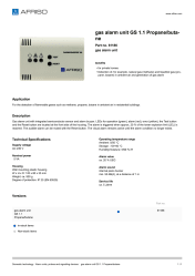 AFRISO_GAS-ALARM-UNIT-GS-1-1-PROPANE-BUTANE-GAS-ALARM-UNIT_61186_ENG_GBR.PDF