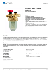AFRISO_SINGLE-LINE-FILTERS-R-500-ST-SINGLE-LINE-FILTERS-FOR-FUEL-OIL_20283_ENG_GBR.PDF