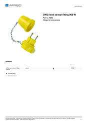 AFRISO_GWG-LEVEL-SENSOR-FITTING-905-W-FITTINGS-FOR-LEVEL-SENSORS_40052_ENG_GBR.PDF