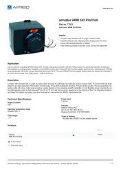 AFRISO_ACTUATOR-ARM-343-PROCLICK-ACTUATOR-ARM-PROCLICK_77812_ENG_GBR.PDF