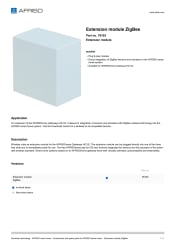 AFRISO_EXTENSION-MODULE-ZIGBEE-EXTENSION-MODULE_78103_ENG_GBR.PDF