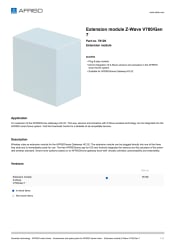 AFRISO_EXTENSION-MODULE-Z-WAVE-V700-GEN-7-EXTENSION-MODULE_78126_ENG_GBR.PDF
