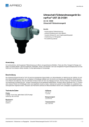 AFRISO_ULTRASCHALL-FUELLSTANDMESSGERAET-SONARFOX--UST-20-31D01-ULTRASCHALL-FUELLSTANDME_33558_DEU_DEU.PDF