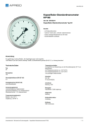 AFRISO_KAPSELFEDER-STANDARDMANOMETER-KP160-KAPSELFEDER-STANDARDMANOMETER-TYP-D4_35152411_DEU_CHE.PDF