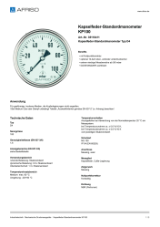 AFRISO_KAPSELFEDER-STANDARDMANOMETER-KP100-KAPSELFEDER-STANDARDMANOMETER-TYP-D4_35118411_DEU_CHE.PDF