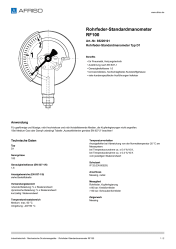 AFRISO_ROHRFEDER-STANDARDMANOMETER-RF100-ROHRFEDER-STANDARDMANOMETER-TYP-D1_85220101_DEU_CHE.PDF