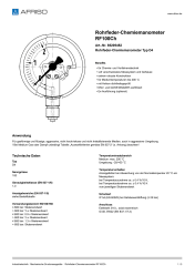 AFRISO_ROHRFEDER-CHEMIEMANOMETER-RF100CH-ROHRFEDER-CHEMIEMANOMETER-TYP-D4_85205452_DEU_CHE.PDF
