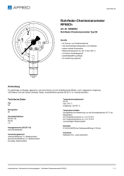 AFRISO_ROHRFEDER-CHEMIEMANOMETER-RF50CH-ROHRFEDER-CHEMIEMANOMETER-TYP-D9_85066932_DEU_CHE.PDF