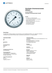 AFRISO_ROHRFEDER-CHEMIEMANOMETER-RF63CH-ROHRFEDER-CHEMIEMANOMETER-TYP-D9_85124912_DEU_CHE.PDF