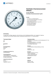 AFRISO_ROHRFEDER-CHEMIEMANOMETER-RF63CH-ROHRFEDER-CHEMIEMANOMETER-TYP-D9_85112912_DEU_CHE.PDF