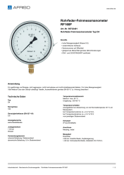 AFRISO_ROHRFEDER-FEINMESSMANOMETER-RF160F-ROHRFEDER-FEINMESSMANOMETER-TYP-D4_85722401_DEU_CHE.PDF