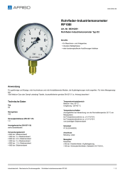 AFRISO_ROHRFEDER-INDUSTRIEMANOMETER-RF100I-ROHRFEDER-INDUSTRIEMANOMETER-TYP-D2_85310201_DEU_CHE.PDF
