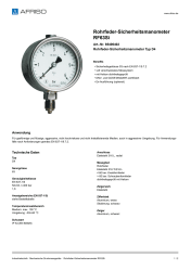 AFRISO_ROHRFEDER-SICHERHEITSMANOMETER-RF63SI-ROHRFEDER-SICHERHEITSMANOMETER-TYP-D4_85406402_DEU_CHE.PDF