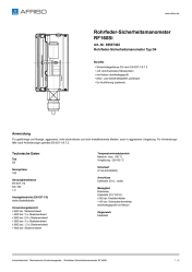 AFRISO_ROHRFEDER-SICHERHEITSMANOMETER-RF160SI-ROHRFEDER-SICHERHEITSMANOMETER-TYP-D4_85507402_DEU_CHE.PDF