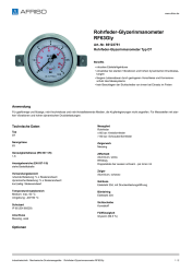 AFRISO_ROHRFEDER-GLYZERINMANOMETER-RF63GLY-ROHRFEDER-GLYZERINMANOMETER-TYP-D7_85123751_DEU_CHE.PDF