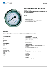 AFRISO_ROHRFEDER-MANOMETER-RF63KTGLY-ROHRFEDER-STANDARDMANOMETER-FUER-DIE-KAELTETECHNIK_85131711_DEU_CHE.PDF