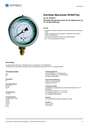 AFRISO_ROHRFEDER-MANOMETER-RF80KTGLY-ROHRFEDER-STANDARDMANOMETER-FUER-DIE-KAELTETECHNIK_85180701_DEU_CHE.PDF