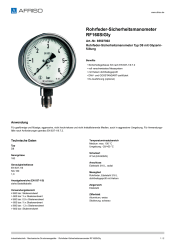 AFRISO_ROHRFEDER-SICHERHEITSMANOMETER-RF160SIGLY-ROHRFEDER-SICHERHEITSMANOMETER-TYP-D8-_85507802_DEU_CHE.PDF
