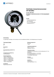 AFRISO_ROHRFEDER-INDUSTRIEMANOMETER-RF100I-MK2-ROHRFEDER-INDUSTRIEMANOMETER-MIT-GRENZSI_87671401_DEU_CHE.PDF