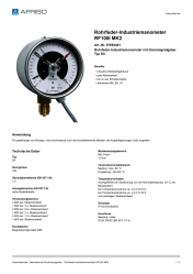 AFRISO_ROHRFEDER-INDUSTRIEMANOMETER-RF100I-MK2-ROHRFEDER-INDUSTRIEMANOMETER-MIT-GRENZSI_87654401_DEU_CHE.PDF