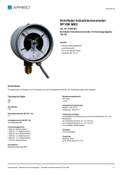 AFRISO_ROHRFEDER-INDUSTRIEMANOMETER-RF100I-MK2-ROHRFEDER-INDUSTRIEMANOMETER-MIT-GRENZSI_87652401_DEU_CHE.PDF