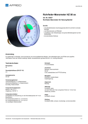 AFRISO_ROHRFEDER-MANOMETER-HZ-50-AX-ROHRFEDER-MANOMETER-FUER-HEIZUNG-SANITAER_63927_DEU_CHE.PDF