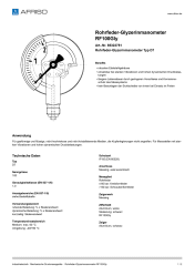 AFRISO_ROHRFEDER-GLYZERINMANOMETER-RF100GLY-ROHRFEDER-GLYZERINMANOMETER-TYP-D7_85322751_DEU_CHE.PDF