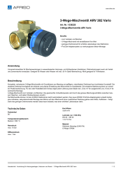AFRISO_3-WEGE-MISCHVENTIL-ARV-382-VARIO-3-WEGE-MISCHVENTILE-ARV-VARIO_1338220_DEU_CHE.PDF