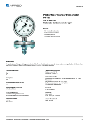 AFRISO_PLATTENFEDER-STANDARDMANOMETER-PF160-PLATTENFEDER-STANDARDMANOMETER-TYP-D4_85963401_DEU_CHE.PDF