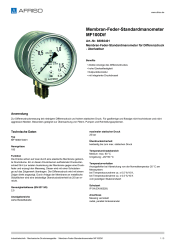 AFRISO_MEMBRAN-FEDER-STANDARDMANOMETER-MF100DIF-MEMBRAN-FEDER-STANDARDMANOMETER-FUER-DI_88092401_DEU_CHE.PDF