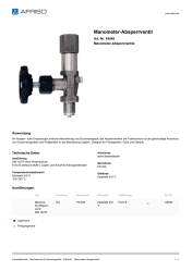 AFRISO_MANOMETER-ABSPERRVENTIL-MANOMETER-ABSPERRVENTILE_63048_DEU_CHE.PDF