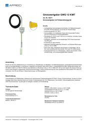 AFRISO_GRENZWERTGEBER-GWG-12-K-MT-GRENZWERTGEBER-MIT-FUELLSTANDMESSGERAET_45311_DEU_CHE.PDF