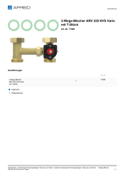 AFRISO_3-WEGE-MISCHER-ARV-325-KVS-VARIO-MIT-T-STUECK_77589_DEU_CHE.PDF