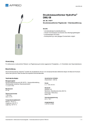 AFRISO_DRUCKMESSUMFORMER-HYDROFOX--DMU-09-DRUCKMESSUMFORMER-PEGELSONDE---CHEMIEAUSFUEHR_31577_DEU_CHE.PDF
