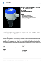 AFRISO_ULTRASCHALL-FUELLSTANDMESSGERAET-SONARFOX--UST-20-11D01-ULTRASCHALL-FUELLSTANDME_33542_DEU_CHE.PDF