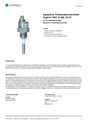 AFRISO_KAPAZITIVER-FUELLSTANDGRENZSCHALTER-CAPFOX--ENT-21-MS--22-HT-KAPAZITIVER-FUELLST_5656022HT-L-5B01_DEU_CHE.PDF