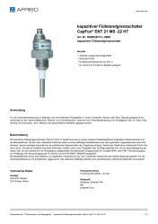 AFRISO_KAPAZITIVER-FUELLSTANDGRENZSCHALTER-CAPFOX--ENT-21-MS--22-HT-KAPAZITIVER-FUELLST_5656022HT-L-4B02_DEU_CHE.PDF