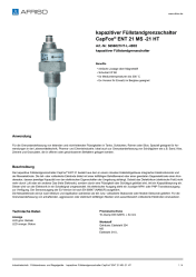 AFRISO_KAPAZITIVER-FUELLSTANDGRENZSCHALTER-CAPFOX--ENT-21-MS--21-HT-KAPAZITIVER-FUELLST_5656021HT-L-4B02_DEU_CHE.PDF
