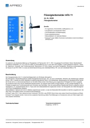 AFRISO_FLUESSIGKEITSMELDER-AFA-11-FLUESSIGKEITSMELDER_40890_DEU_CHE.PDF