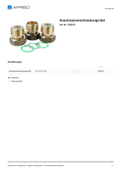 AFRISO_ANSCHLUSSVERSCHRAUBUNGS-SET_1220210_DEU_CHE.PDF
