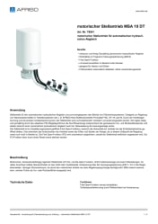 AFRISO_MOTORISCHER-STELLANTRIEB-MSA-10-DT-MOTORISCHER-STELLANTRIEB-FUER-AUTOMATISCHEN-H_79541_DEU_CHE.PDF