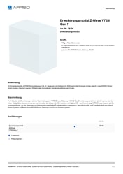 AFRISO_ERWEITERUNGSMODUL-Z-WAVE-V700-GEN-7-ERWEITERUNGSMODUL_78126_DEU_CHE.PDF