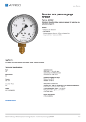 AFRISO_DATA-SHEET_BOURDON-TUBE-PRESSURE-GAUGE_RF63ST_88310301_ENG_GBR.PDF