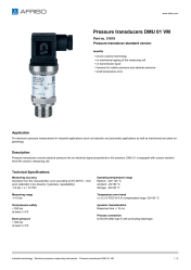 AFRISO_DATA-SHEET_PRESSURE-TRANSDUCERS_DMU-01-VM_31619_ENG_GBR.PDF